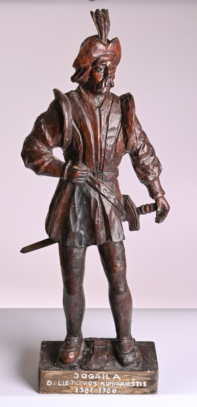 Antanas Bagdonas, Medžio skulptūra „Jogaila, Lietuvos didysis kunigaikštis (1381–1386)“