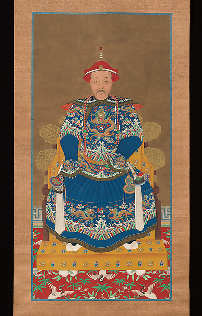 Unidentified artist, Portrait of Kangxi Emperor (1662–1722)