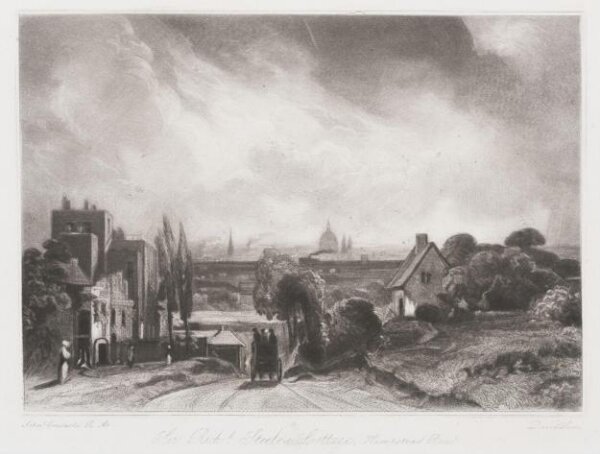 Constable, John RA, Sir Richd. Steele's Cottage, Hampstead Road