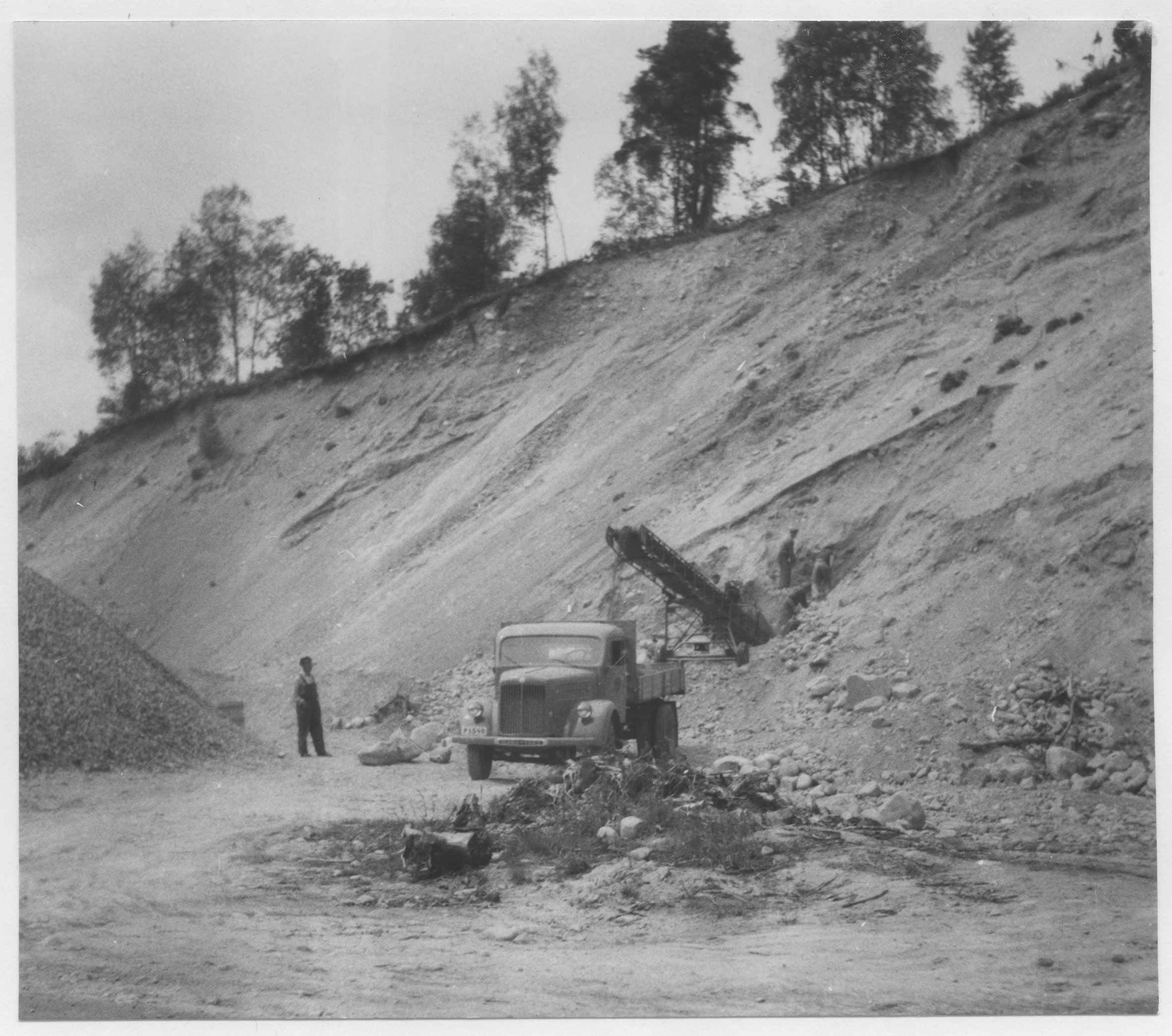 Mårten Sjöbeck, Hästeberg, grusgropen