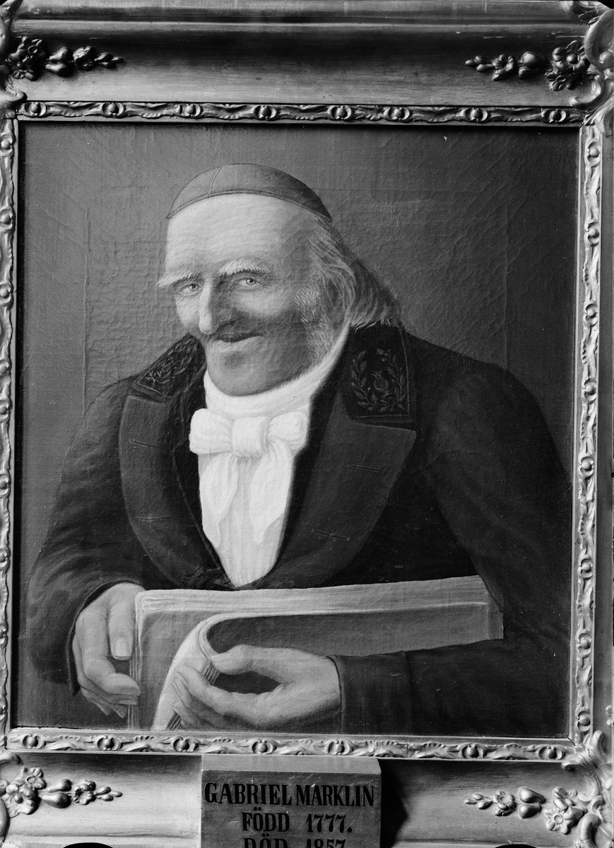 Paul Sandberg, Oljemålning föreställande professor Gabriel Marklin, född 1877