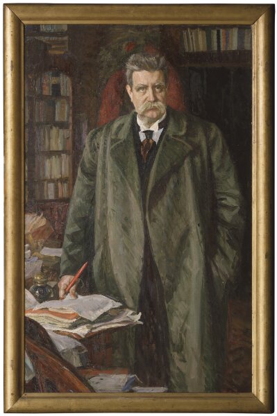 Richard Bergh, Hjalmar Branting, 1860-1925