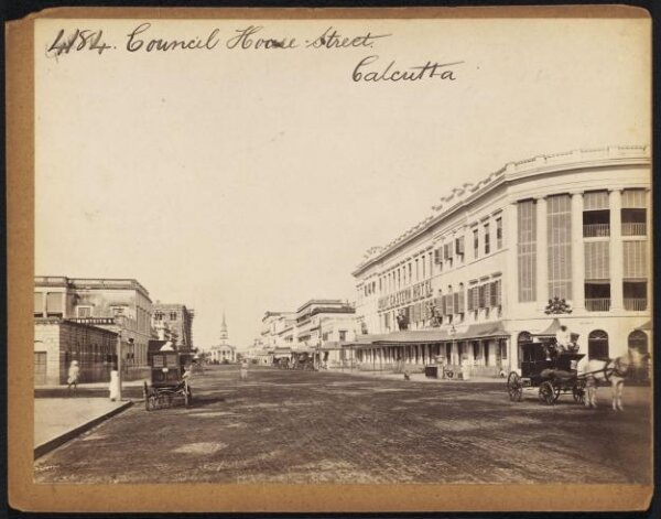 Francis Frith, Council House Street.  Calcutta