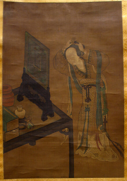 Unidentified artist, At the Dressing Table