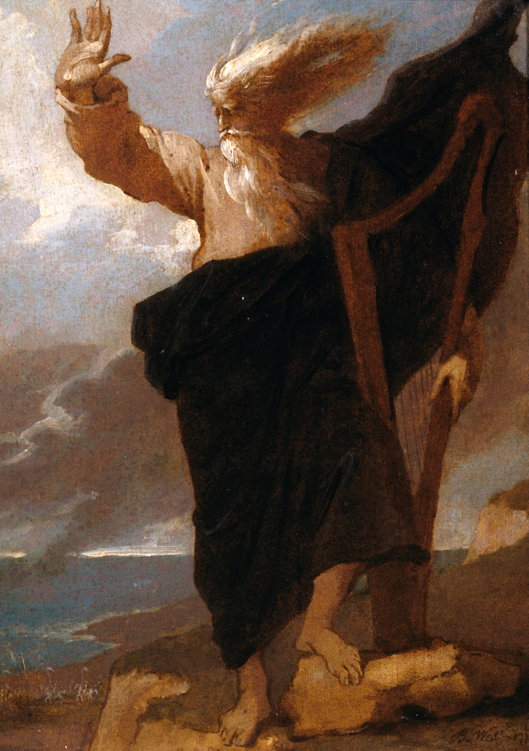 Benjamin West, The Bard