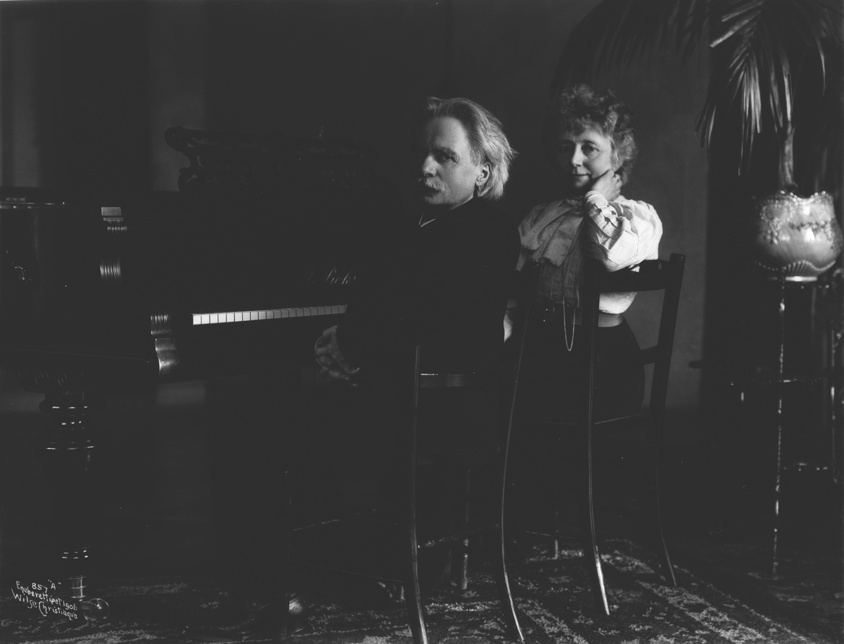 Anders Beer Wilse, Prot: Edvard Grieg og Frue 11/12