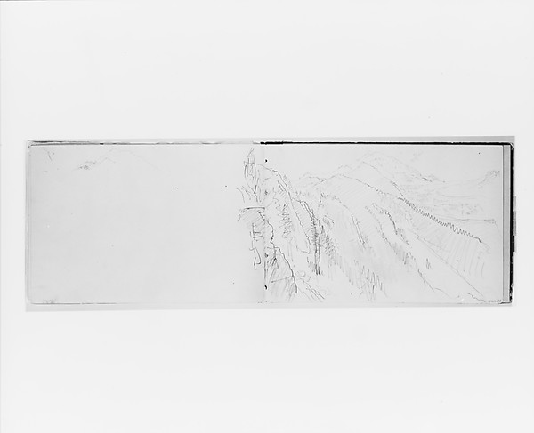 William Trost Richards, Mountain Sketches (from Sketchbook X)