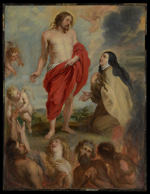 Peter Paul Rubens, Saint Teresa of Avila Interceding for Souls in Purgatory