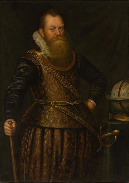 anonymous, Portrait of Frederik Houtman (1571-1627)