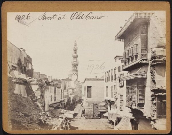 Francis Frith, Street at Old Cairo
