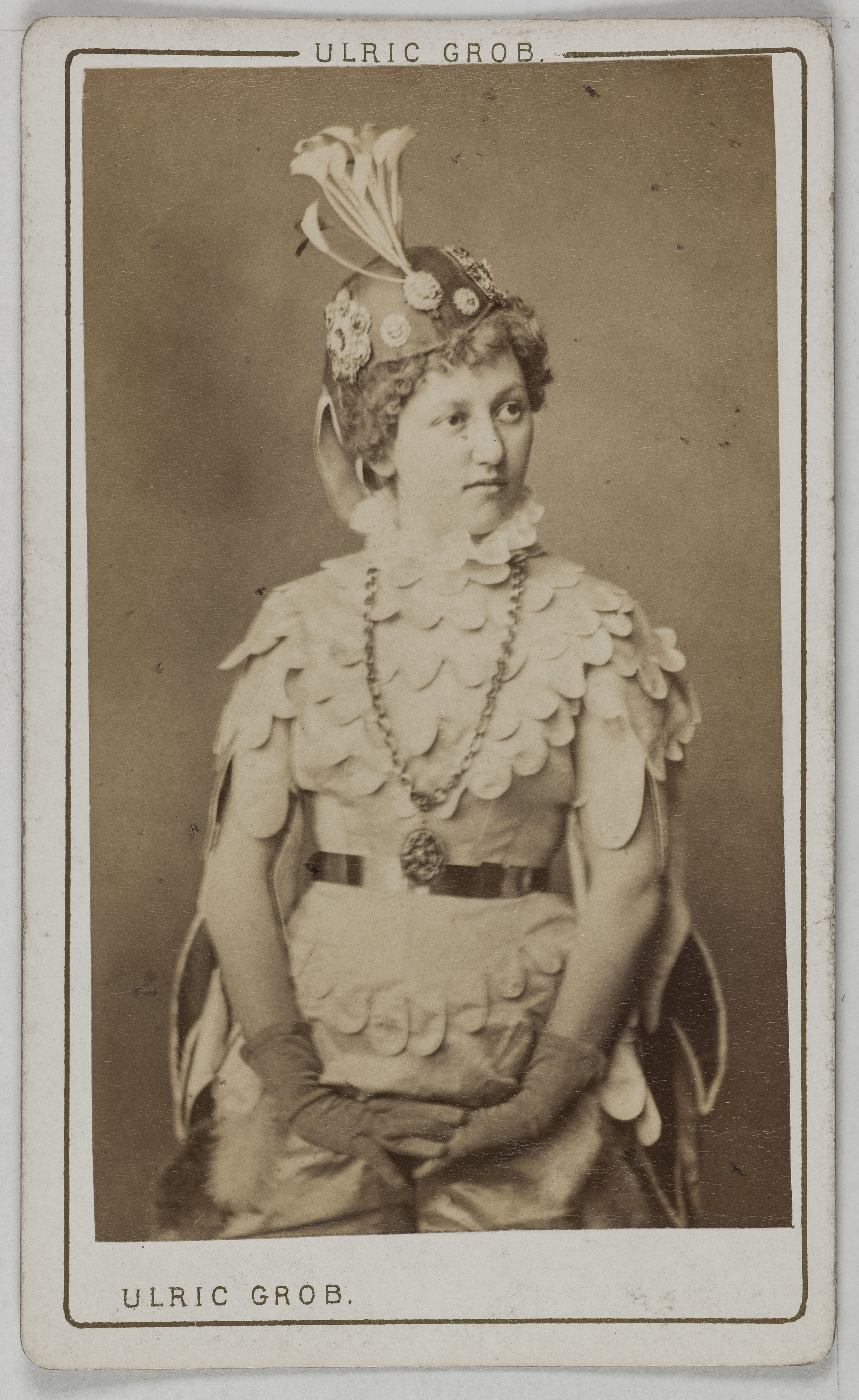 Ulric Grob, Portrait de Julie (actrice au théâtre de la Porte-Saint-Martin)