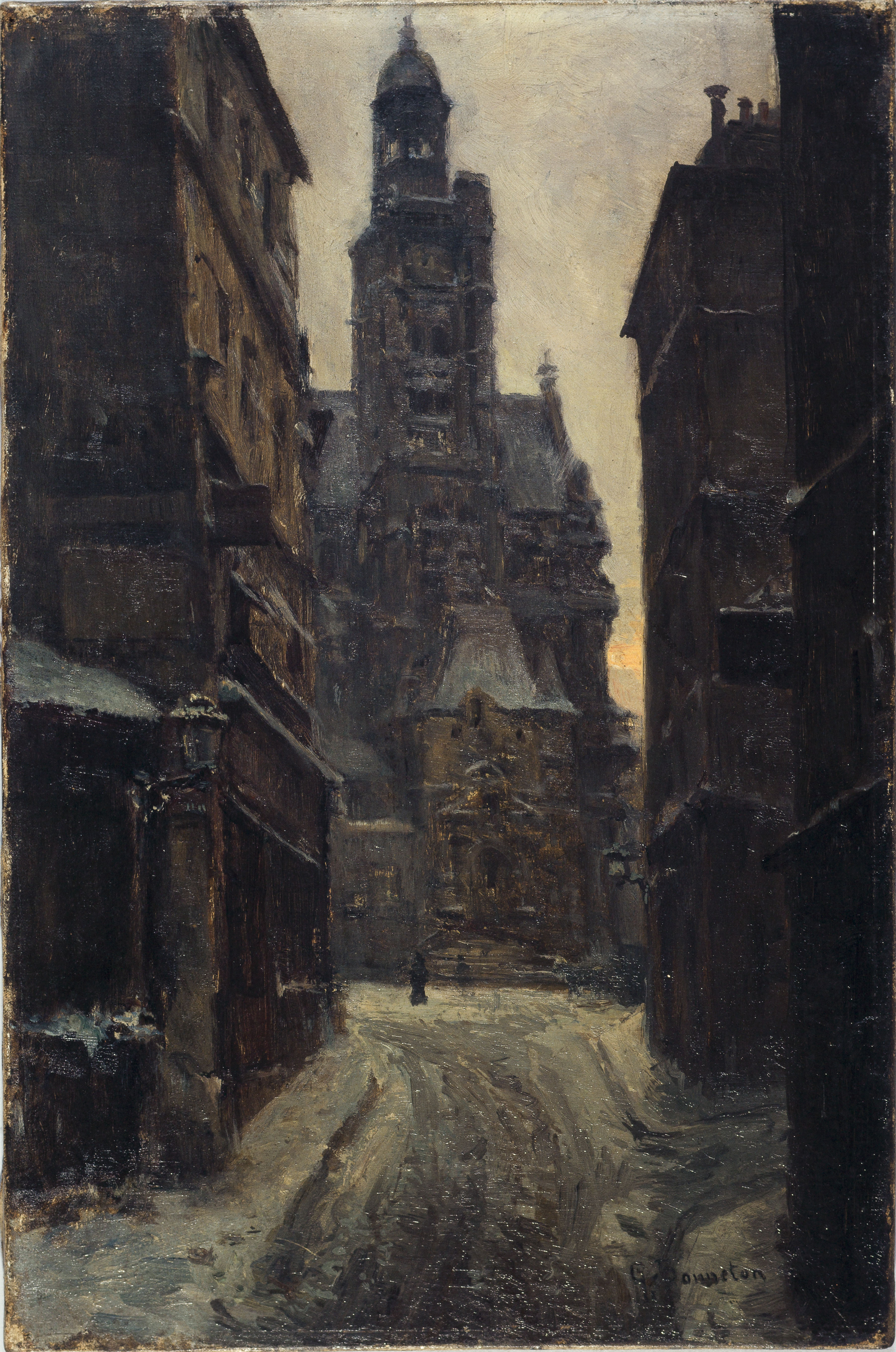Germain Eugène Bonneton, La rue de la Montagne-Saint-Geneviève