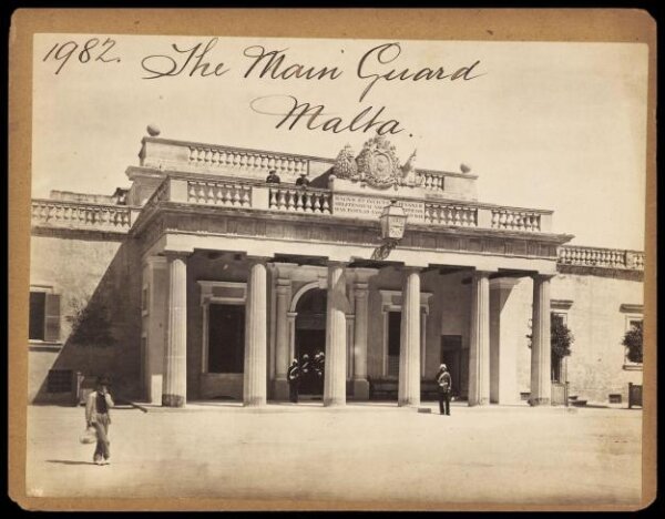 Francis Frith, The Main Guard.  Malta
