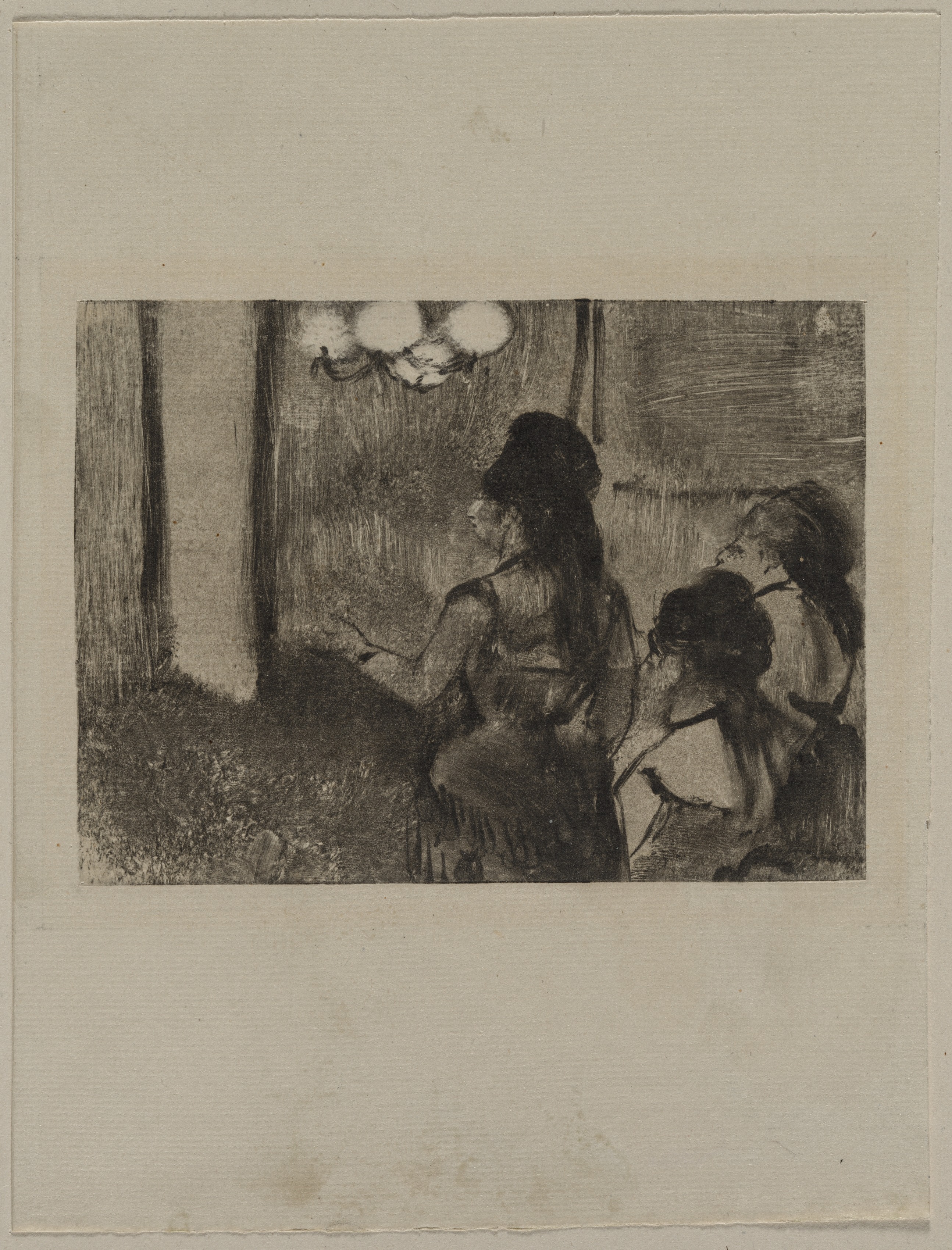 Edgar Degas, In the Salon