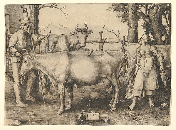 Lucas van Leyden, The Milkmaid