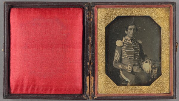 Unknown, [Portrait of a Man in Uniform]