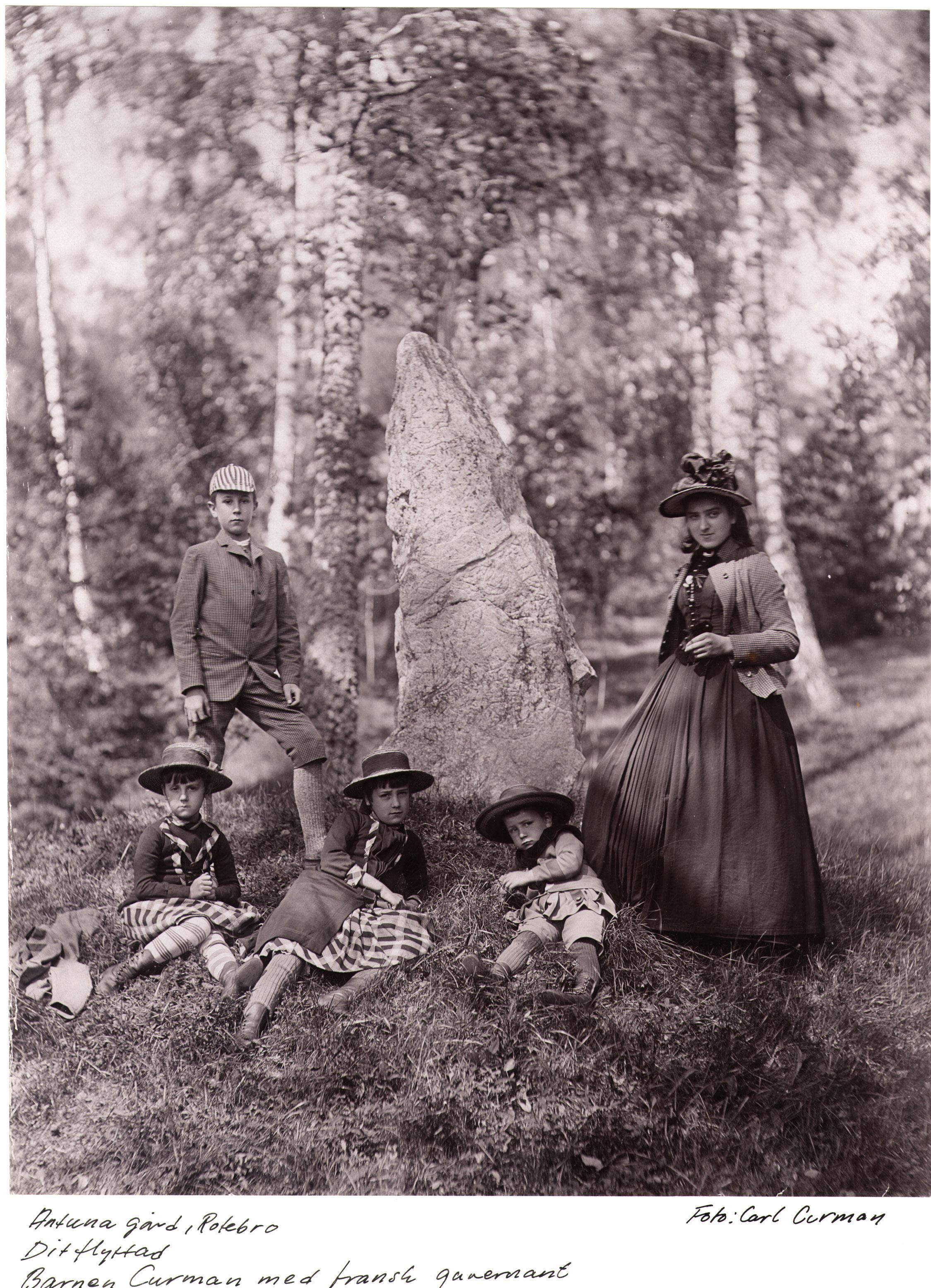 Carl Curman, Antuna gård