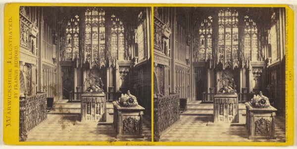 Francis Bedford, Warwick - Interior of the Beauchamp Chapel. Looking East. [Warwickshire, England]