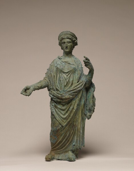Unknown, Statuette of a Goddess, probably Ceres or Juno