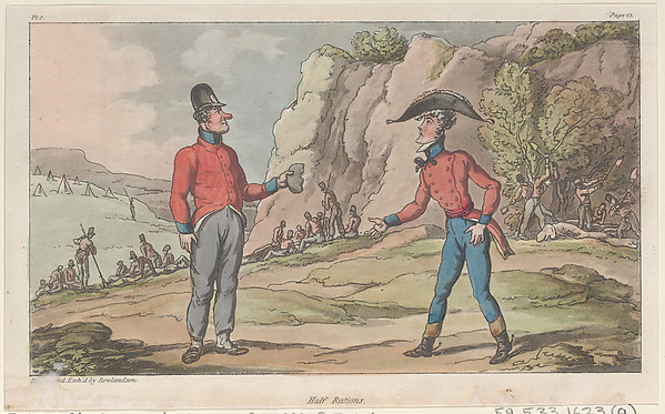 Thomas Rowlandson, Half Rations