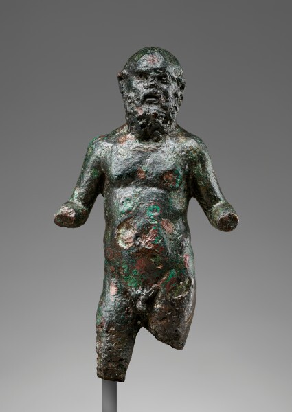 Unknown, Satyr with Sokrates' Features
