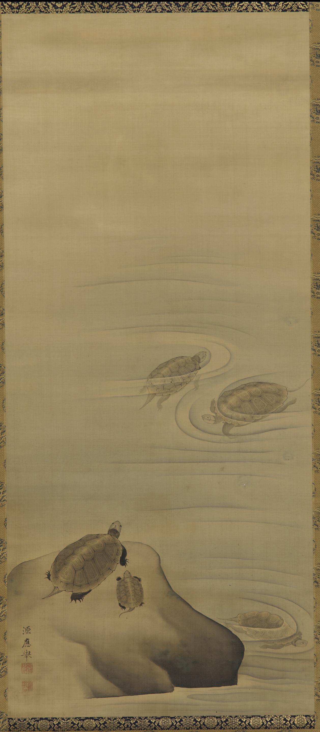Maruyama Okyo, Turtles