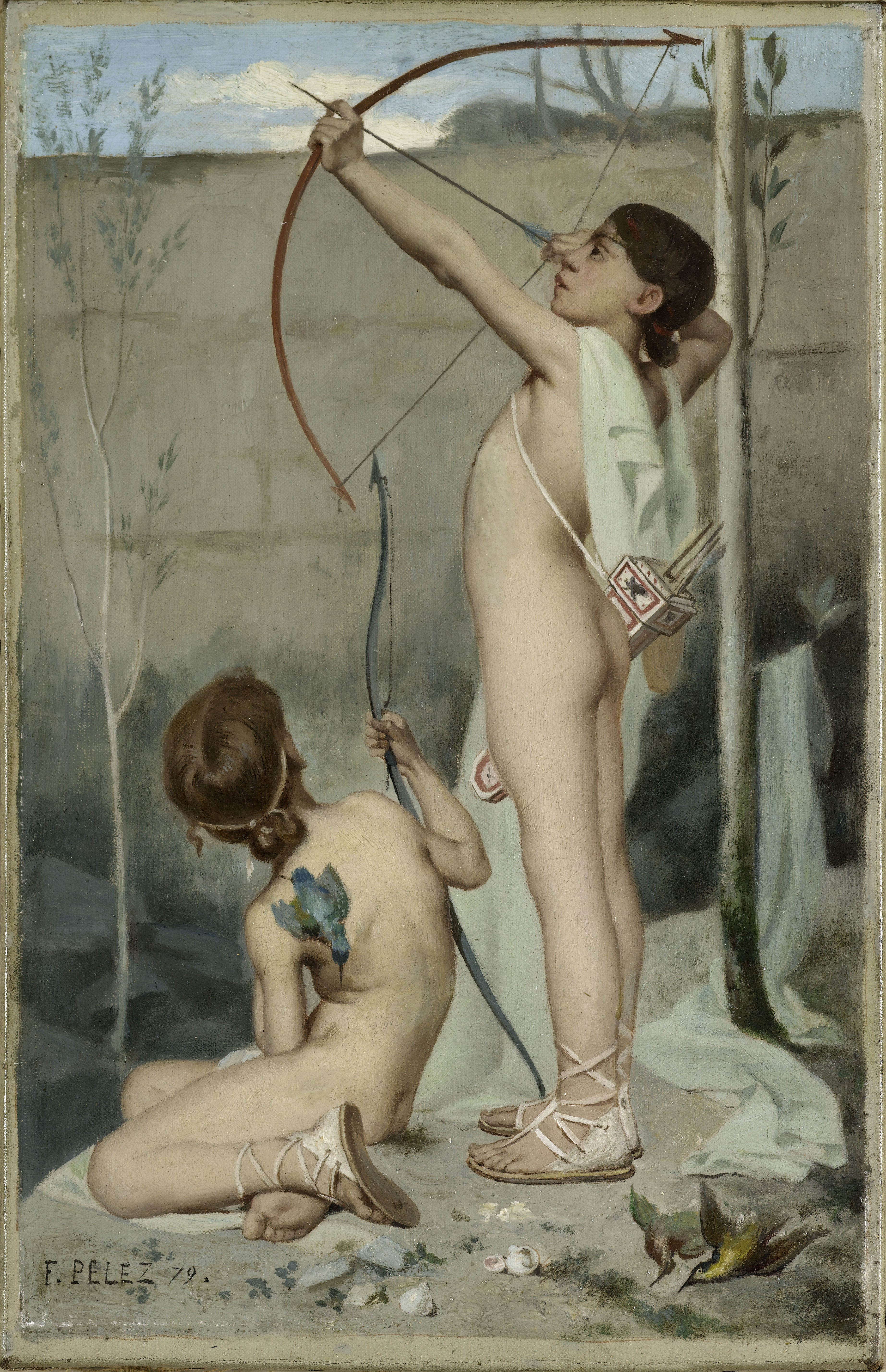 Fernand Pelez, Les tireurs d'arc