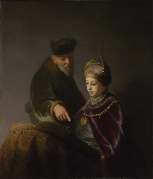 Rembrandt Harmensz. van Rijn, A Young Scholar and his Tutor