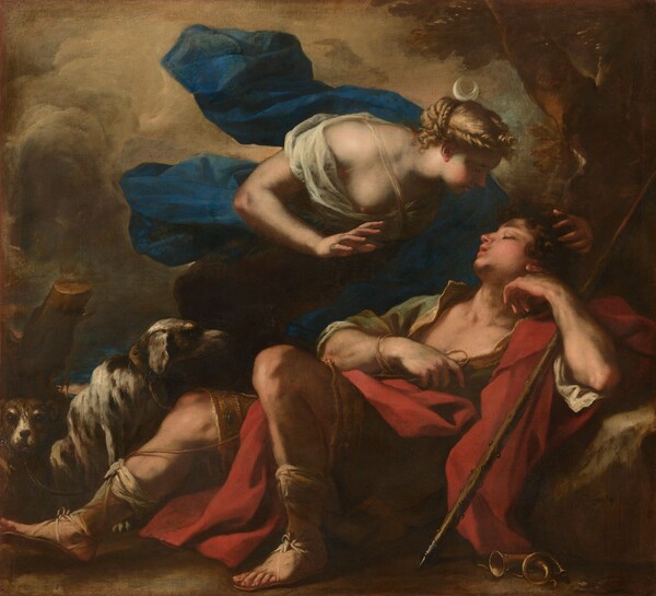 Luca Giordano, Diana and Endymion
