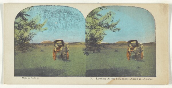 Unknown, Looking Across Savannahs, Ancon in Distance
