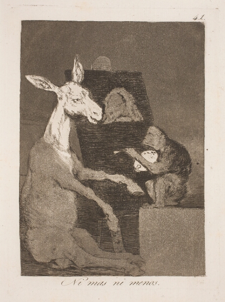 Francisco de Goya, Hverken mere eller mindre