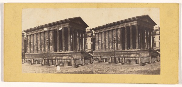 Unknown, [Roman Temple, France]