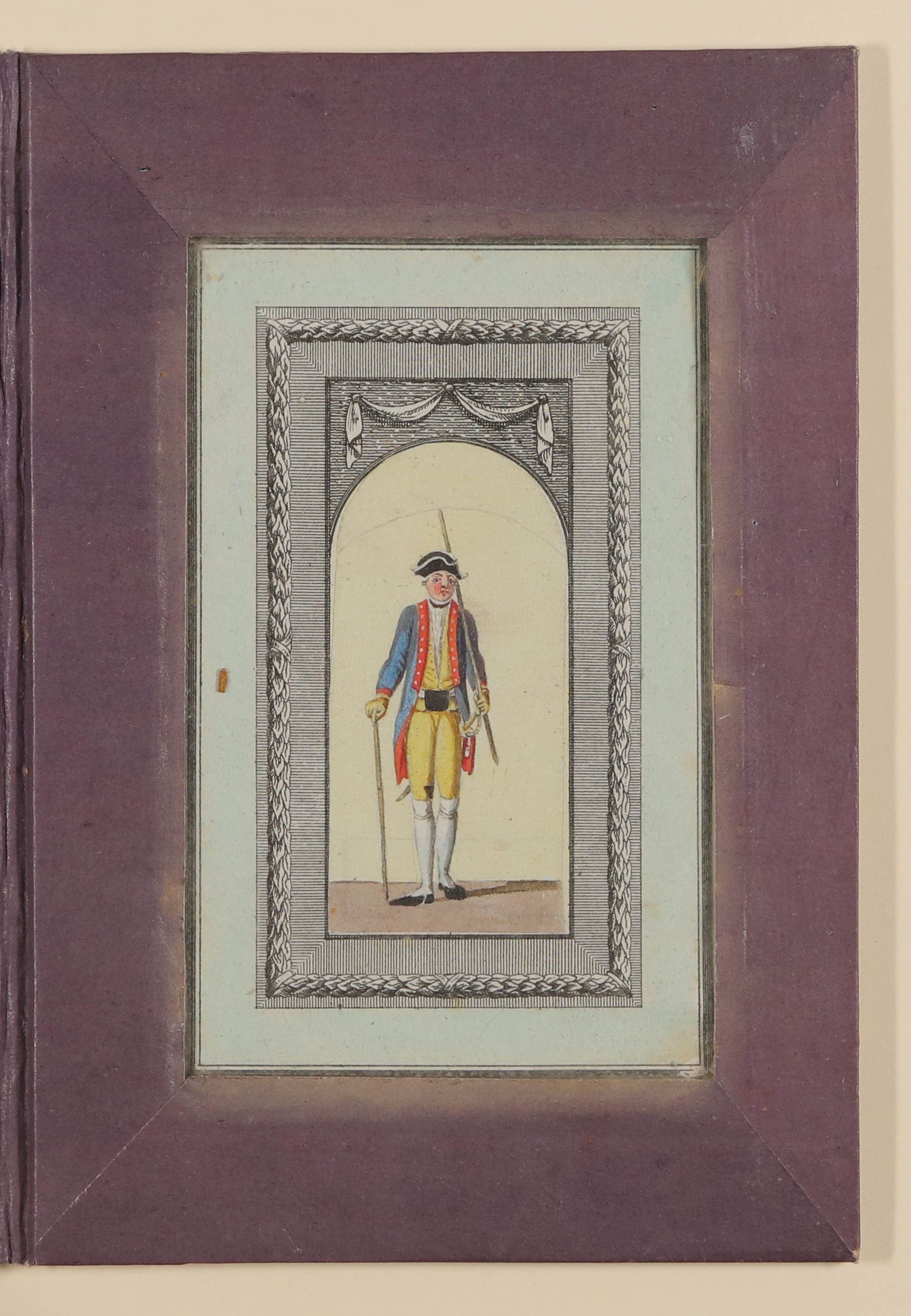 Daniel Nikolaus Chodowiecki, Wachtmeister [Teil der Kassette "CHODOWIECKI, NARRISCHE, Bd. 9"]