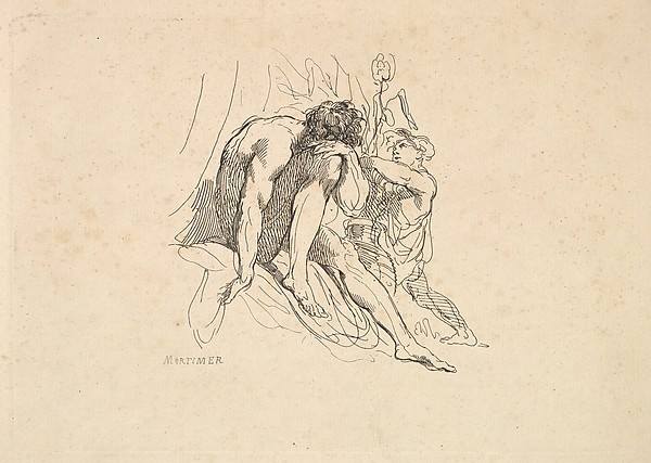 Thomas Rowlandson, River God with Child