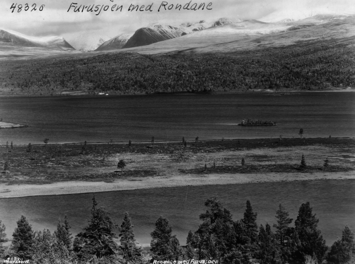 Anders Beer Wilse, Rondane, Furusjoen, landskap