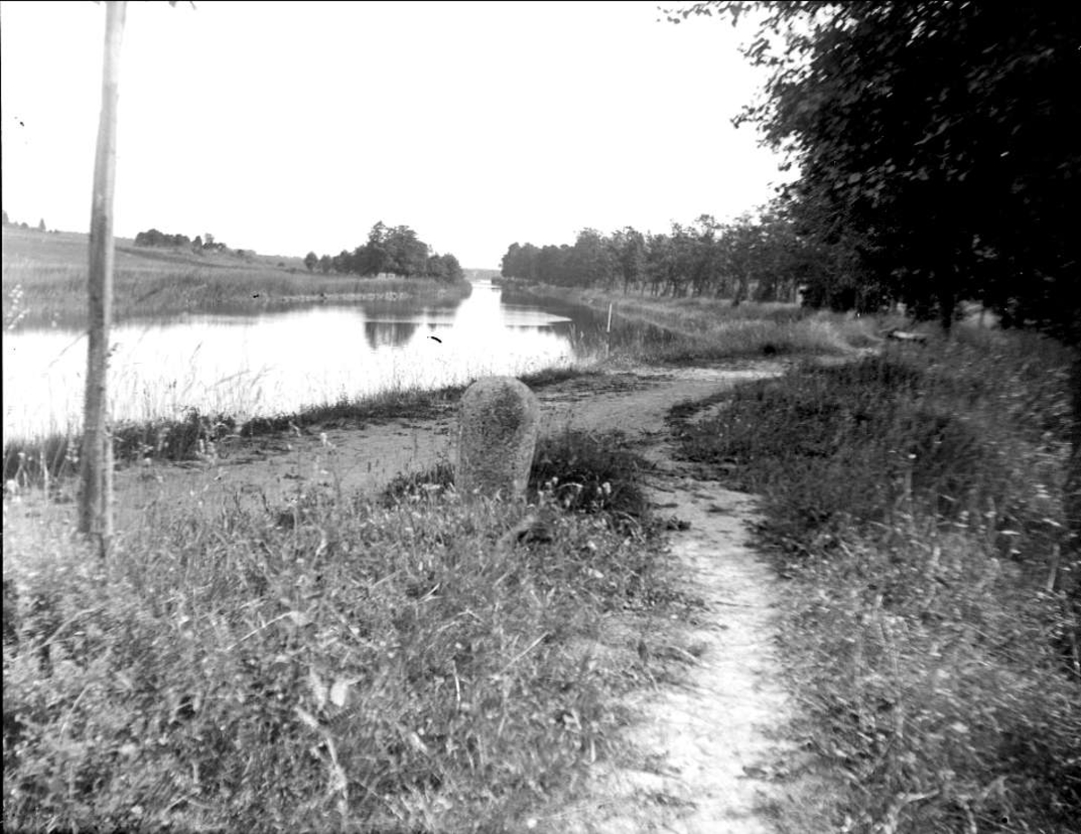 August Fredrik Schagerström, Väddö kanal, Väddö socken, Uppland 1927