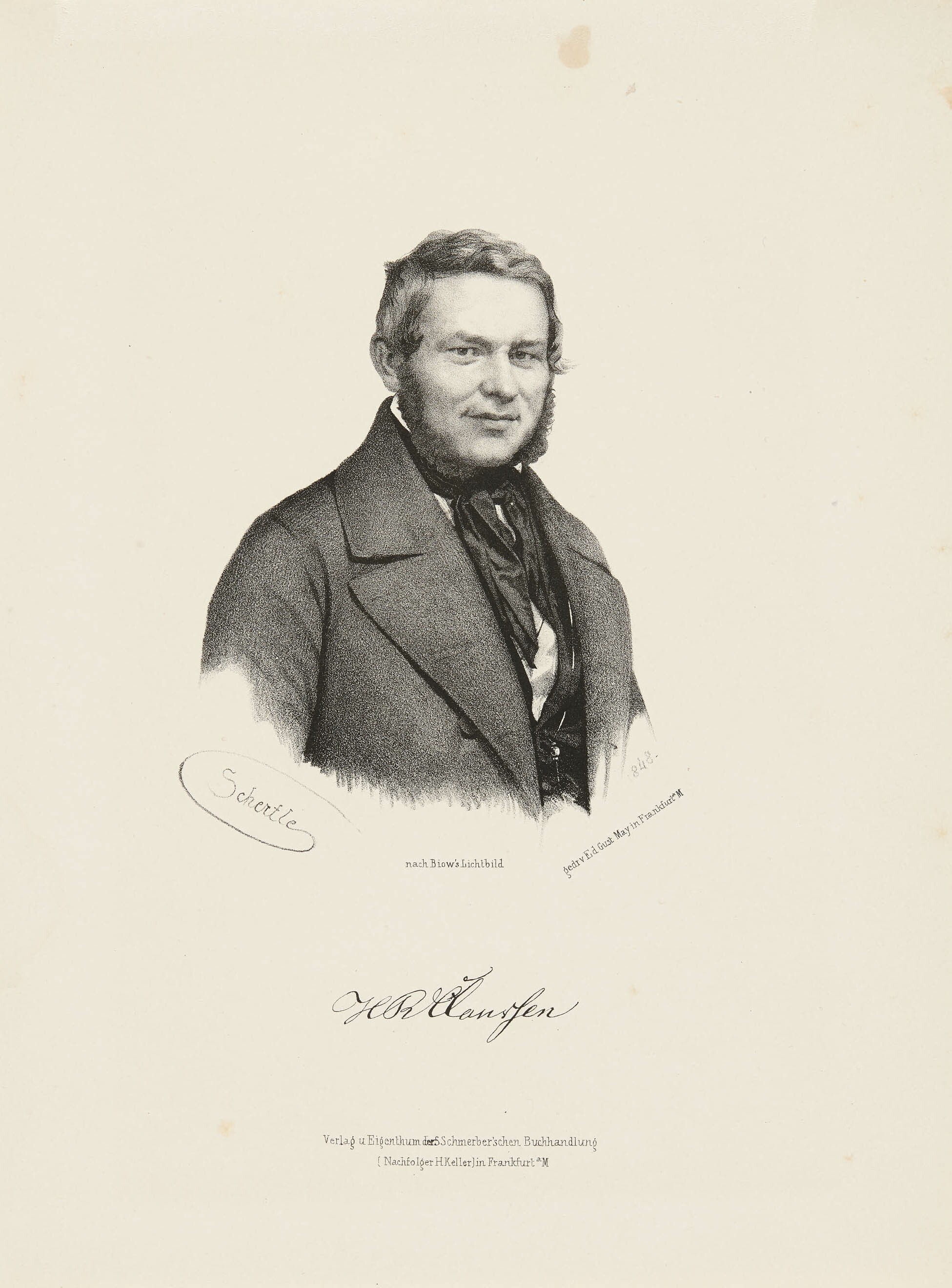 Valentin Schertle, Bildnis Hans Reimer Claussen