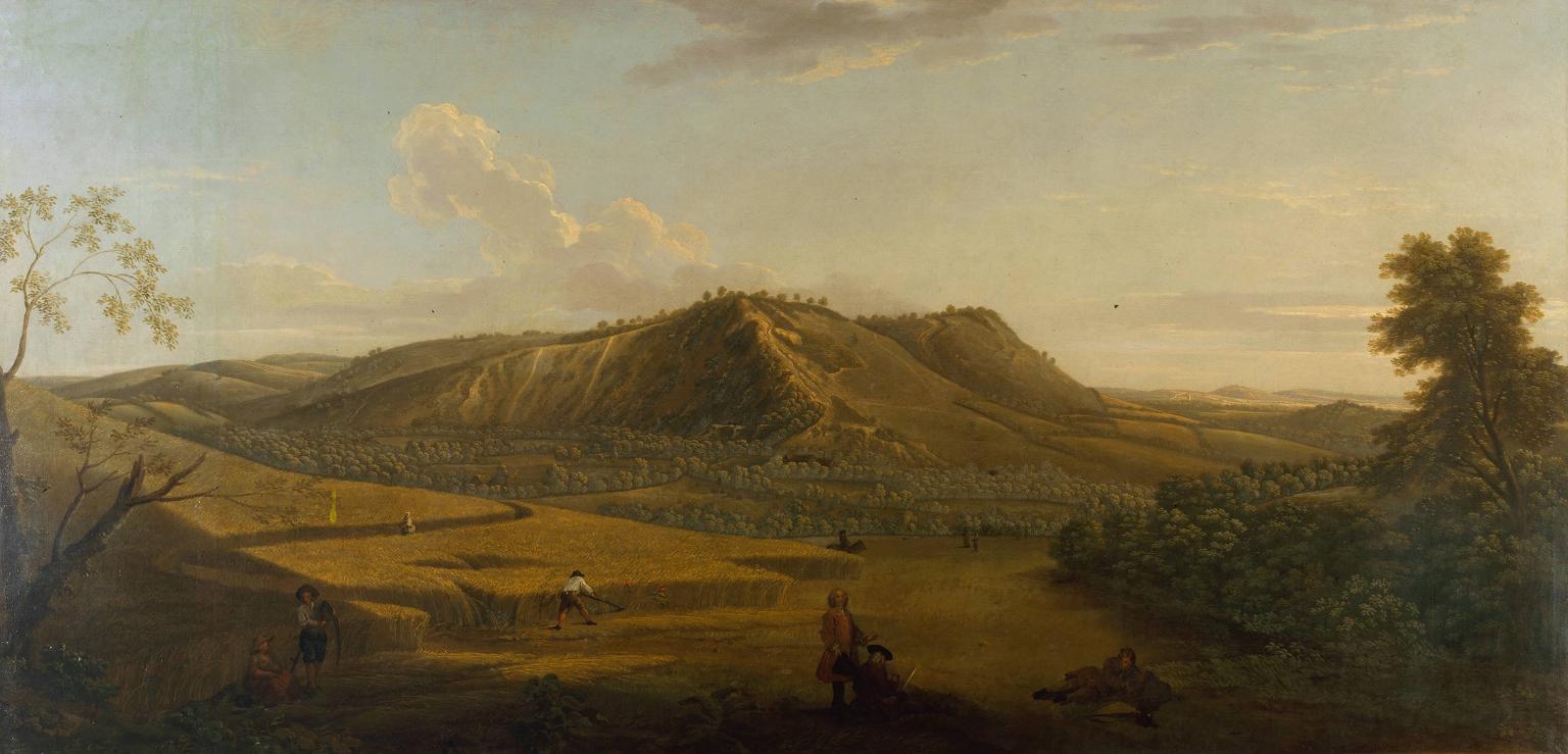 George Lambert, A View of Box Hill, Surrey