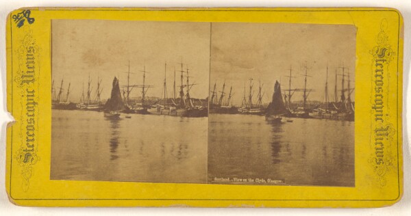 Unknown, Scotland. - View on the Clyde, Glasgow.