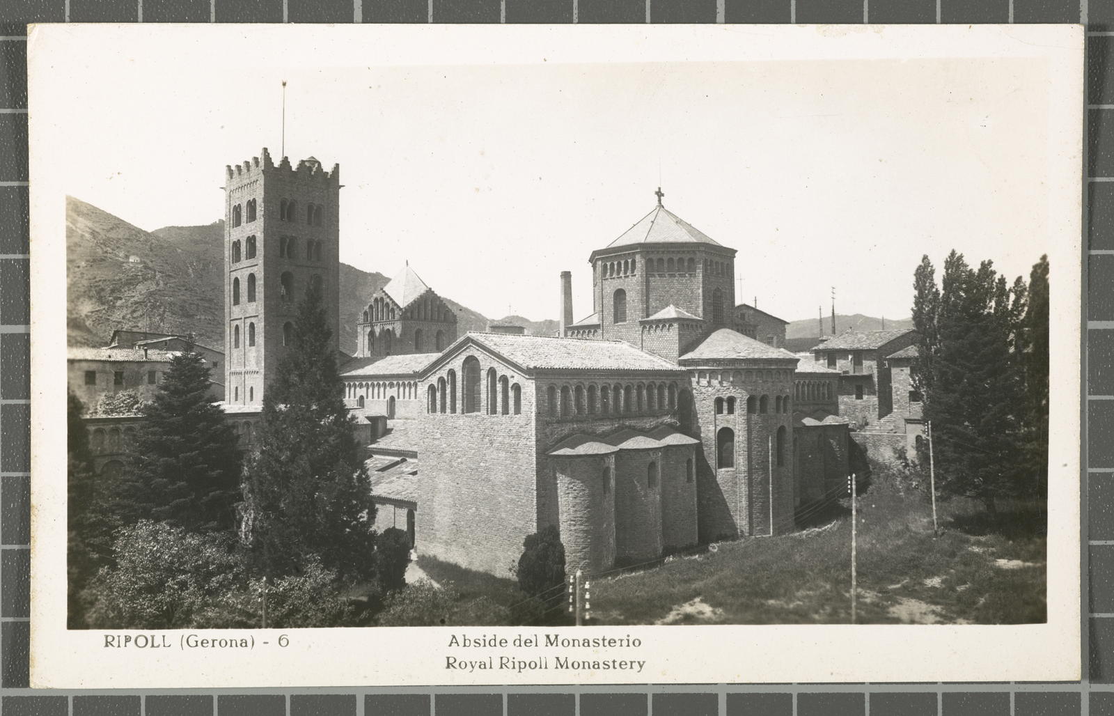 Desconegut, Ripoll (Gerona) - 6. Abside del Monasterio