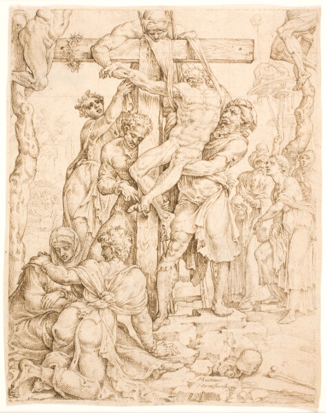 Maarten van Heemskerck, Korsnedtagelsen