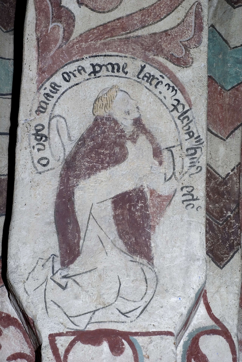 Bengt Backlund, Lime Painting in Lids Church, Södermanland 2009