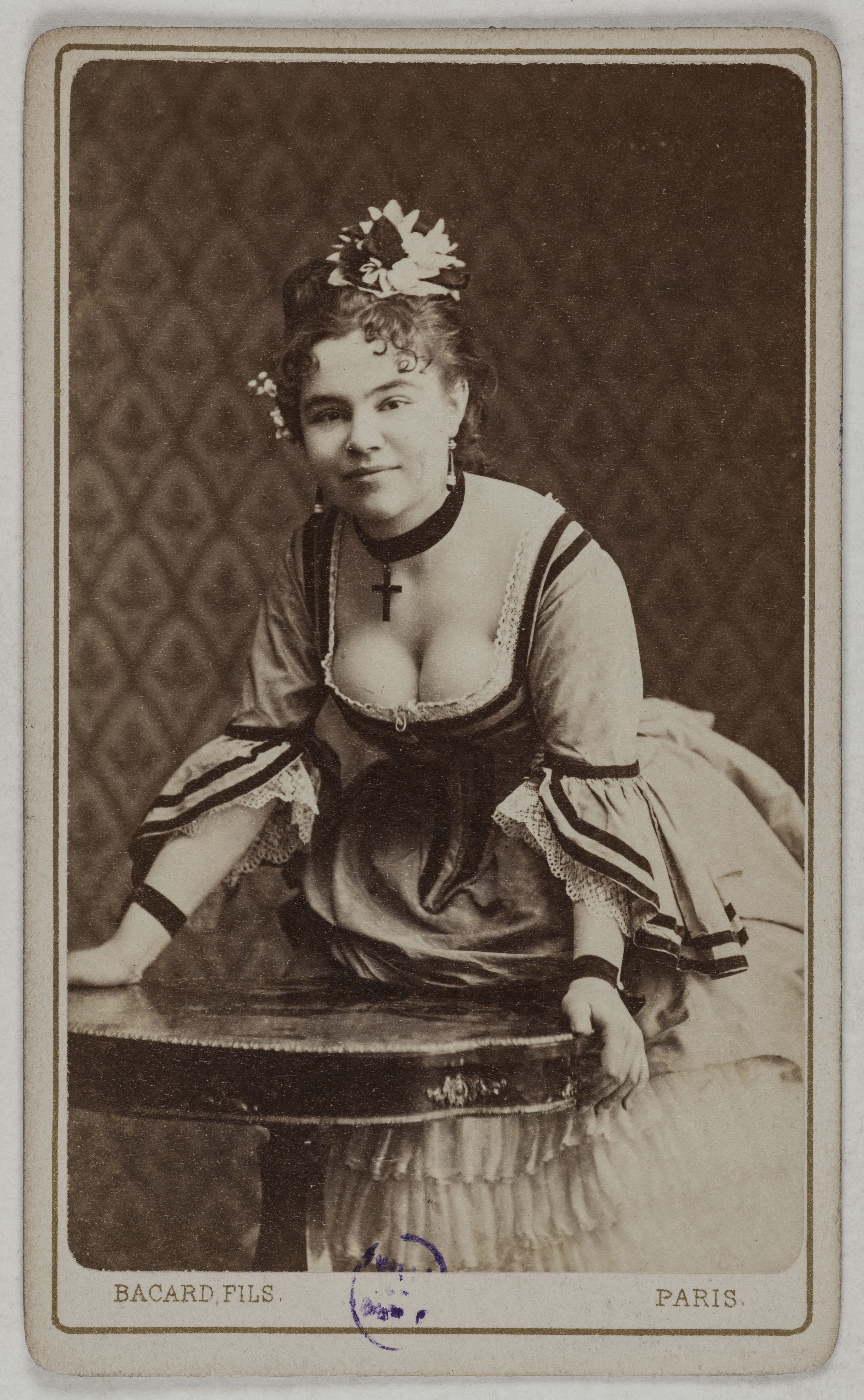 Bacard Fils, Portrait de Diane, (actrice)