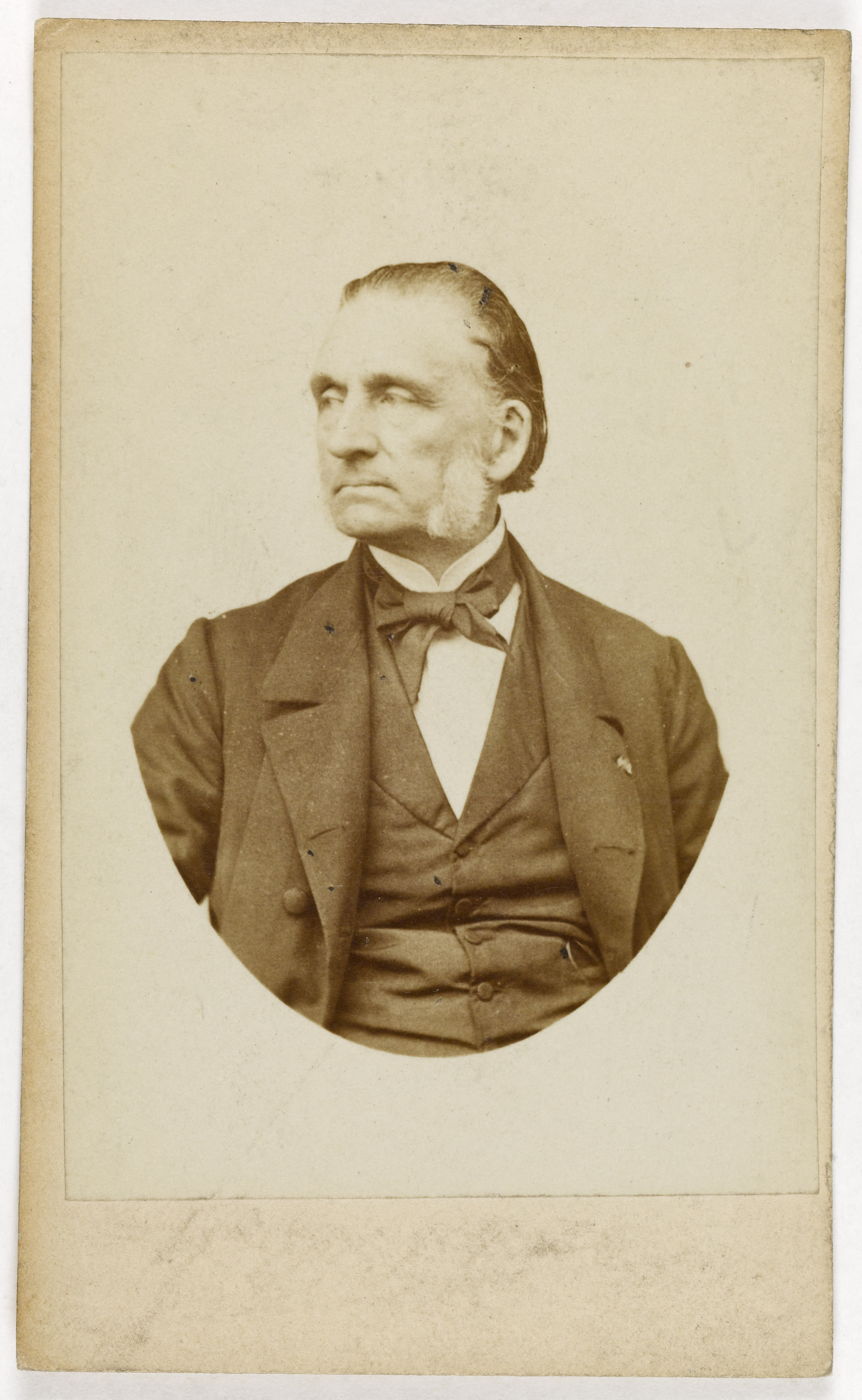 Anonyme, Portrait d'Armand Trousseau (1801-1867), médecin, professeur de clinique médicale à l'Hôtel-Dieu, membre de l'Académie de médecine