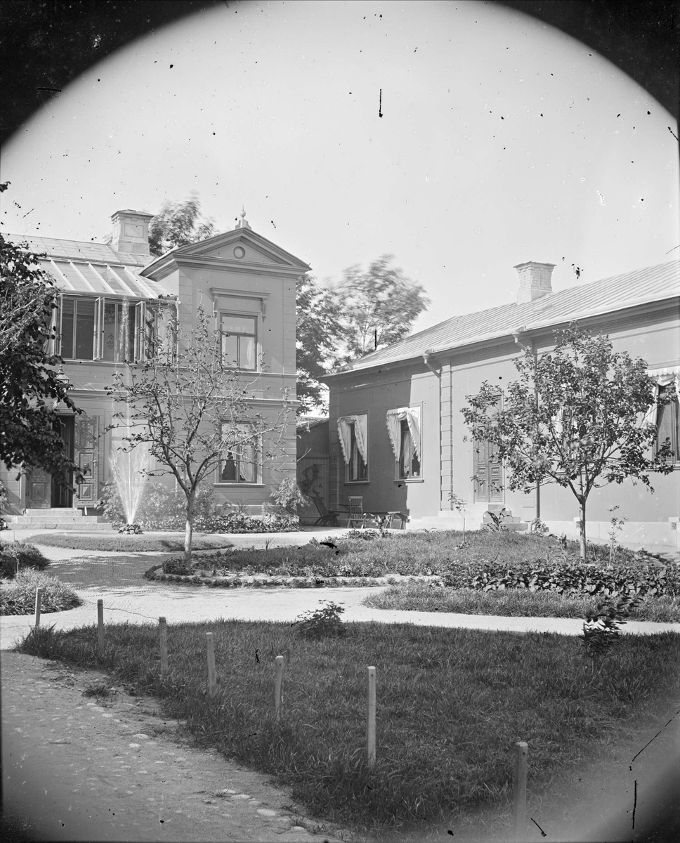 Henri Osti's Fotografiateliér, Henri Ostis ateljé, Kungsgatan 53, kvarteret Oxen, Uppsala 1880