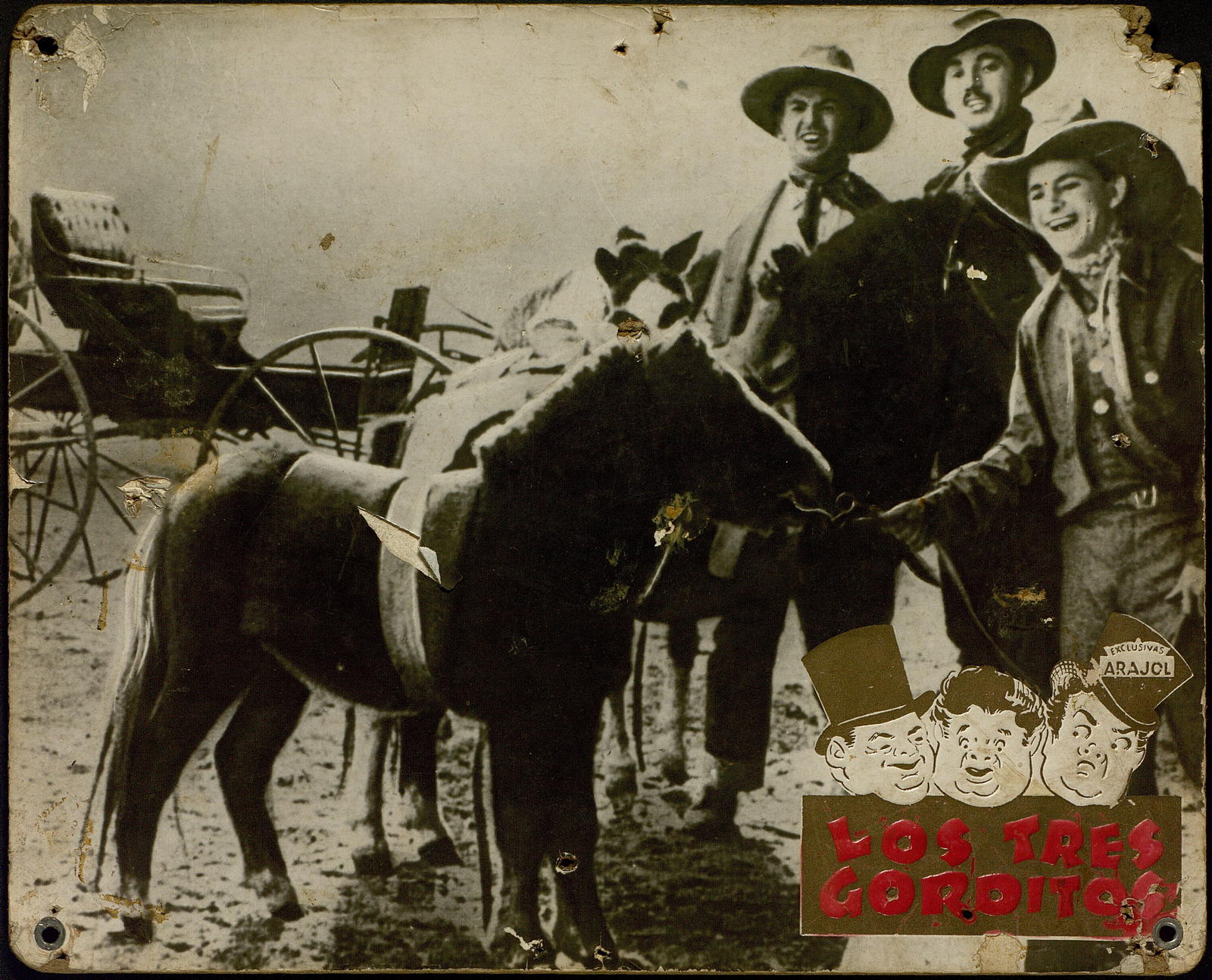 Desconegut, Tres gorditos, los