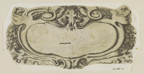 Stefano della Bella, Recueil de douze cartouches