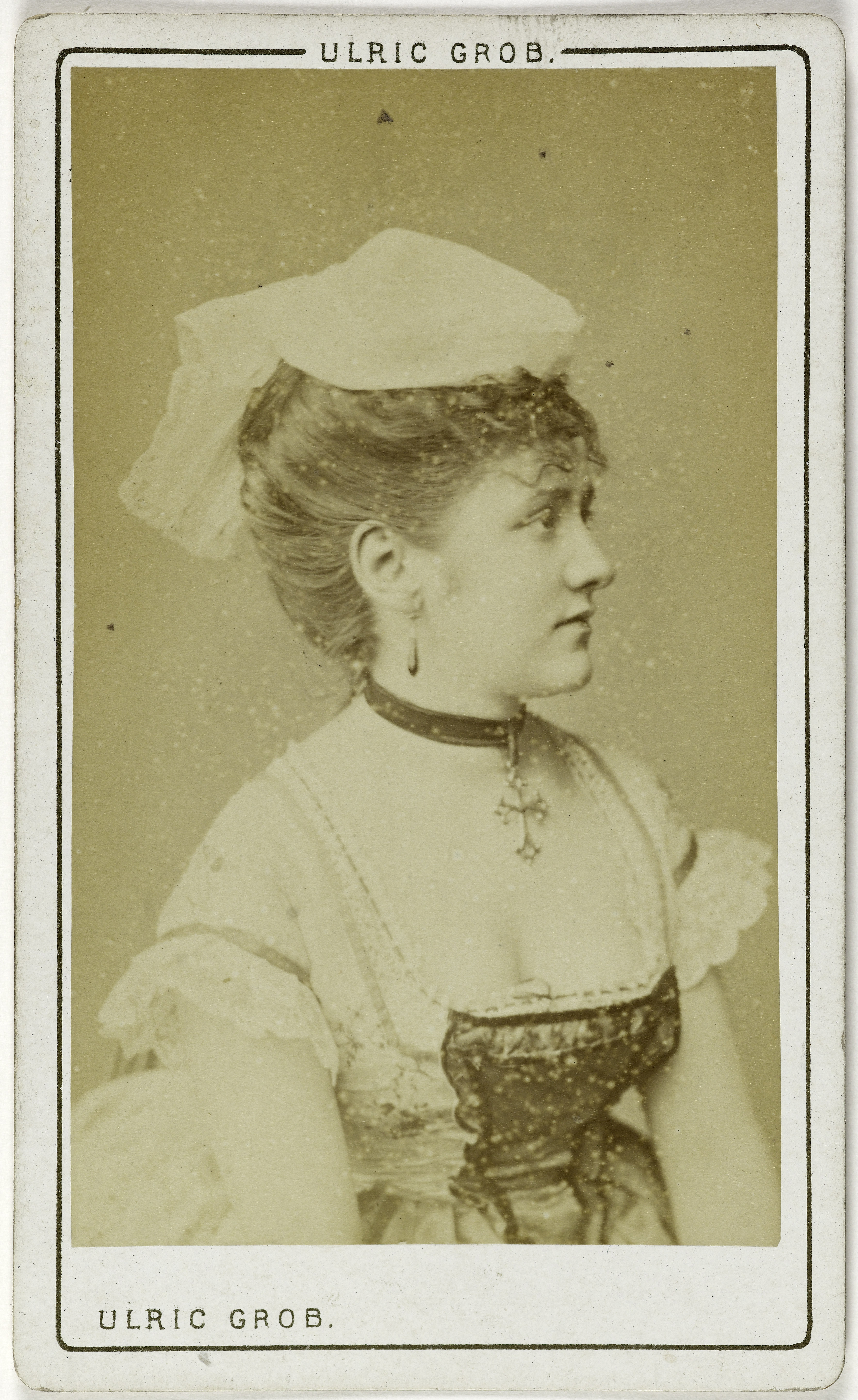 Ulric Grob, Portrait de Lebrun, (actrice)