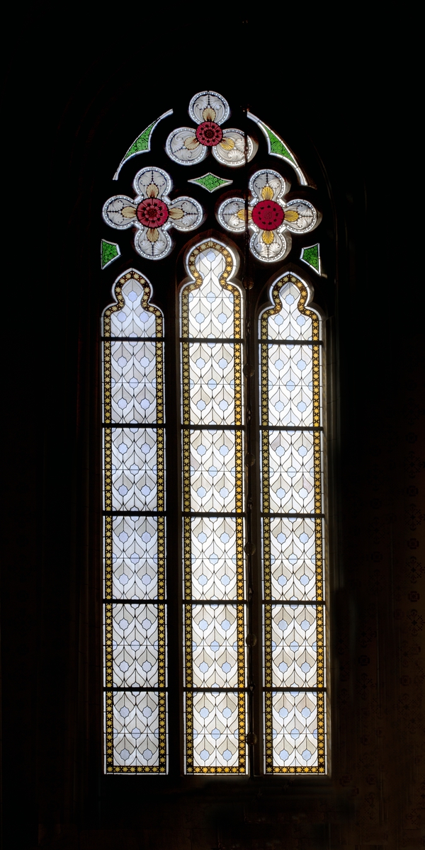 Olle Norling, Glasmålning i Bönens kapell (travé 23), Uppsala domkyrka, Uppsala 2013