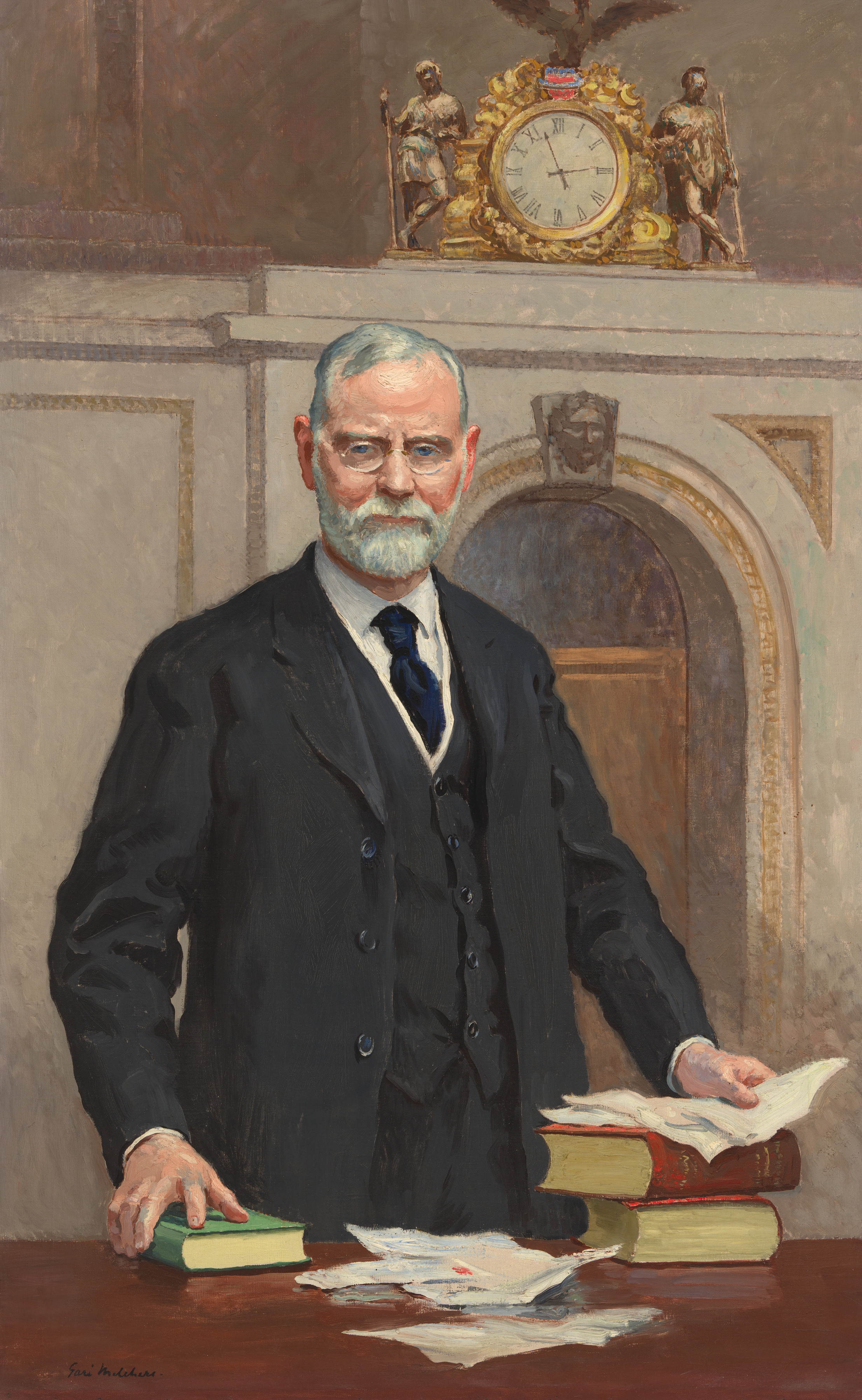 Gari Melchers, James Robert Mann